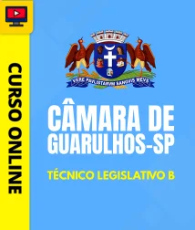 Curso Câmara de Guarulhos - SP - Técnico Legislativo B